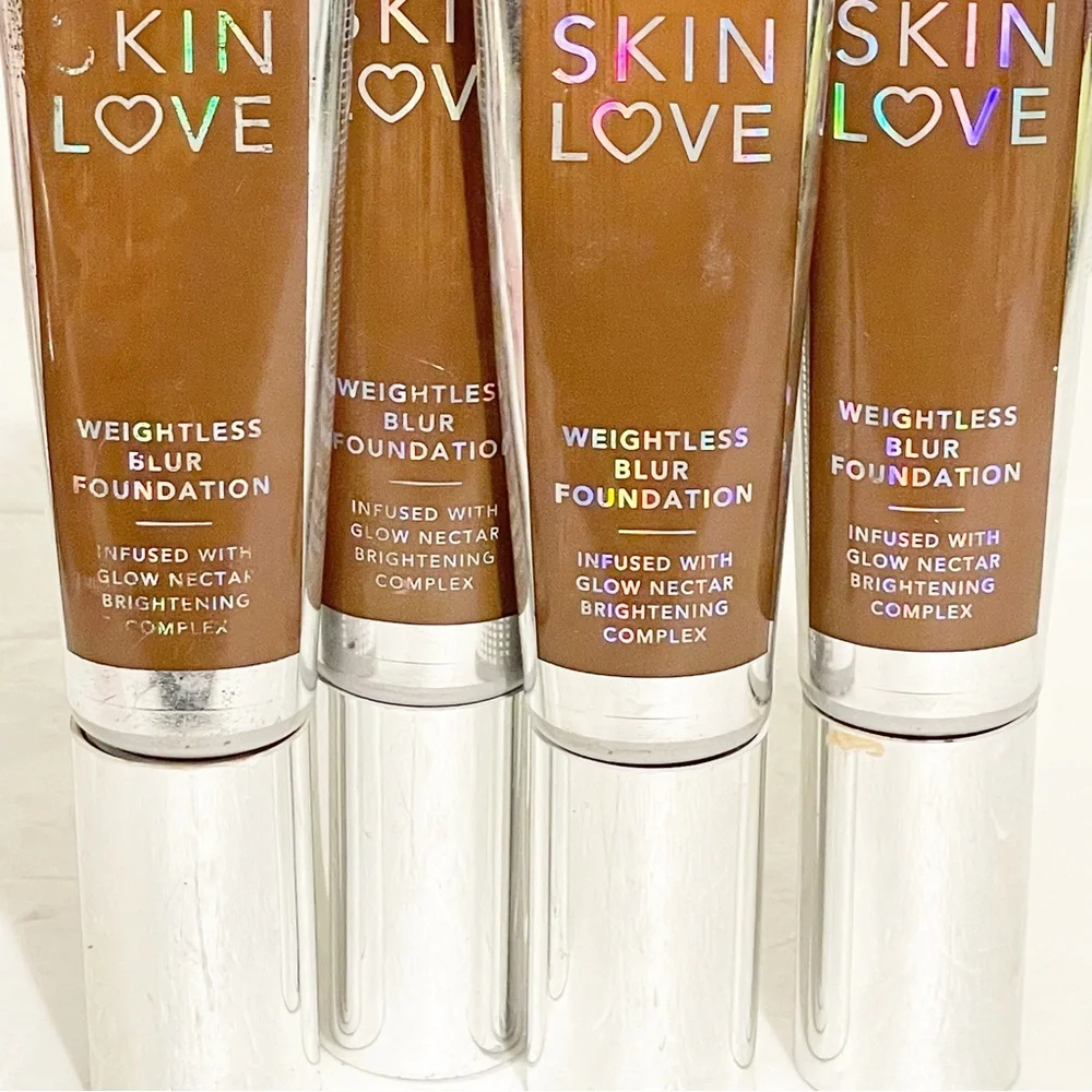 Becca Skin Love Weightless Blur Foundation Shade Cacoa Lot of‎ 4 New Makeup Face